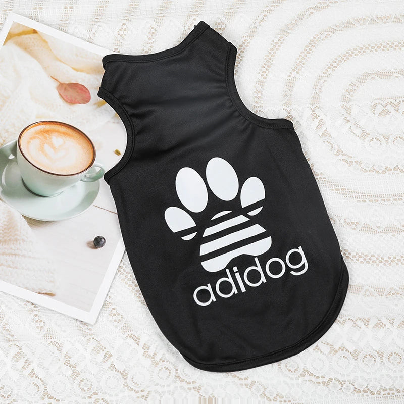 Designer Lightweight Pet Vest for Small Dogs Breathable Cat Clothing Candy Color Puppy Summer Clothes Sleeveless Pet T Shirts