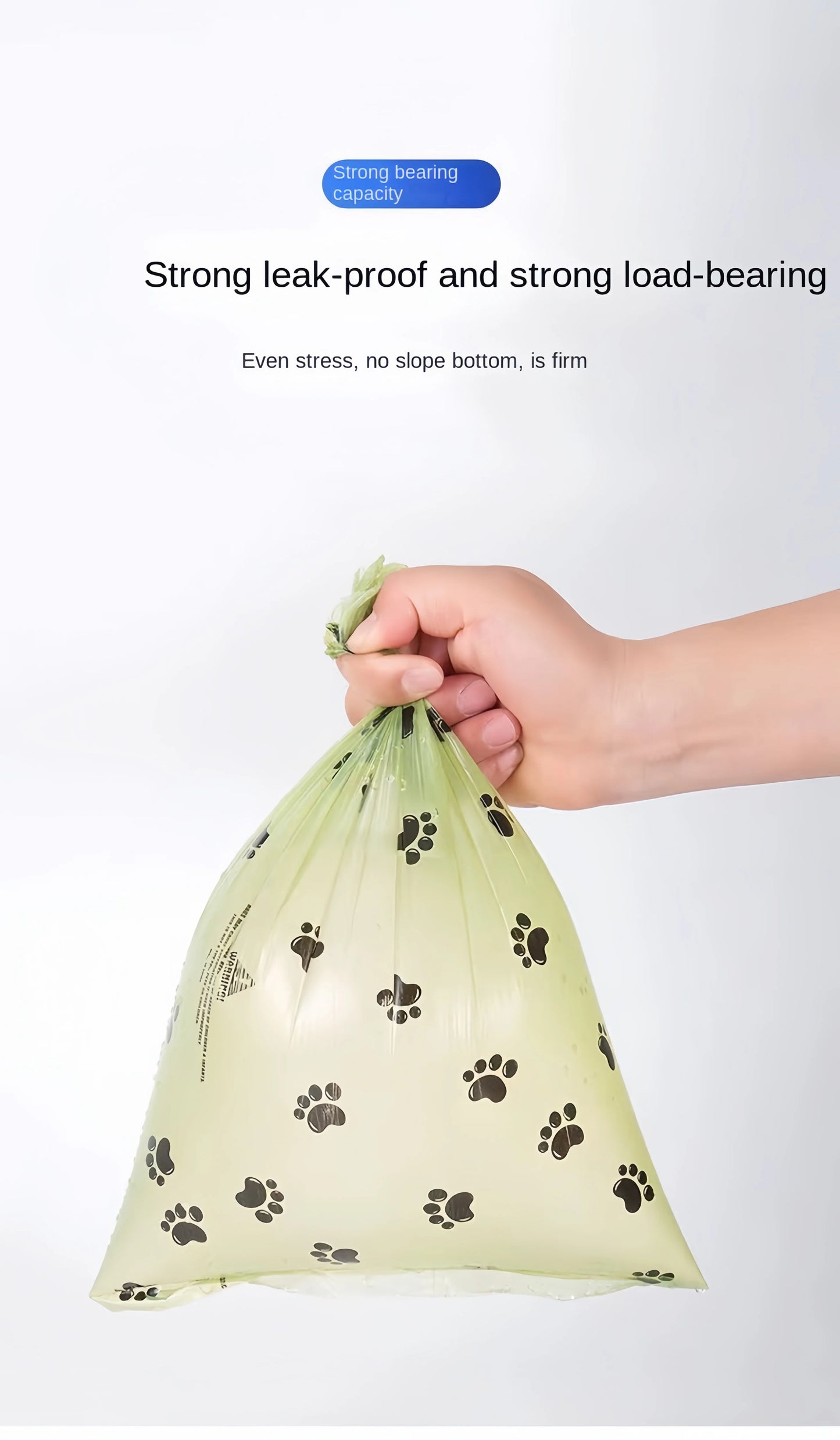 Pat Dog  Poop Bag Environmental Protection Degradable Dog Cat Poop Bag Outdoor Cleaning Poop Bag Outdoor Clean  Pets Supplies