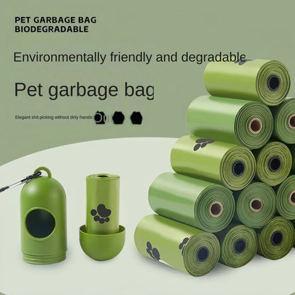 Pat Dog  Poop Bag Environmental Protection Degradable Dog Cat Poop Bag Outdoor Cleaning Poop Bag Outdoor Clean  Pets Supplies